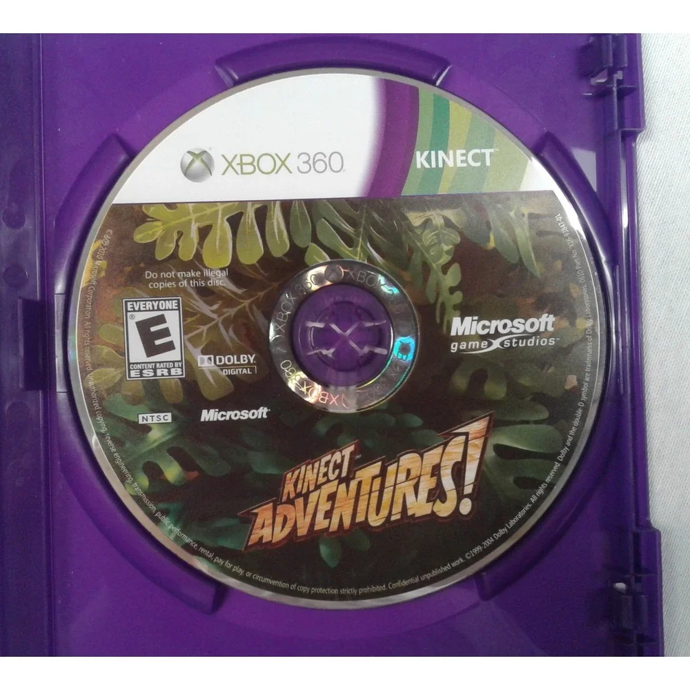 Kinect Adventures - Microsoft Xbox 360 Video Game